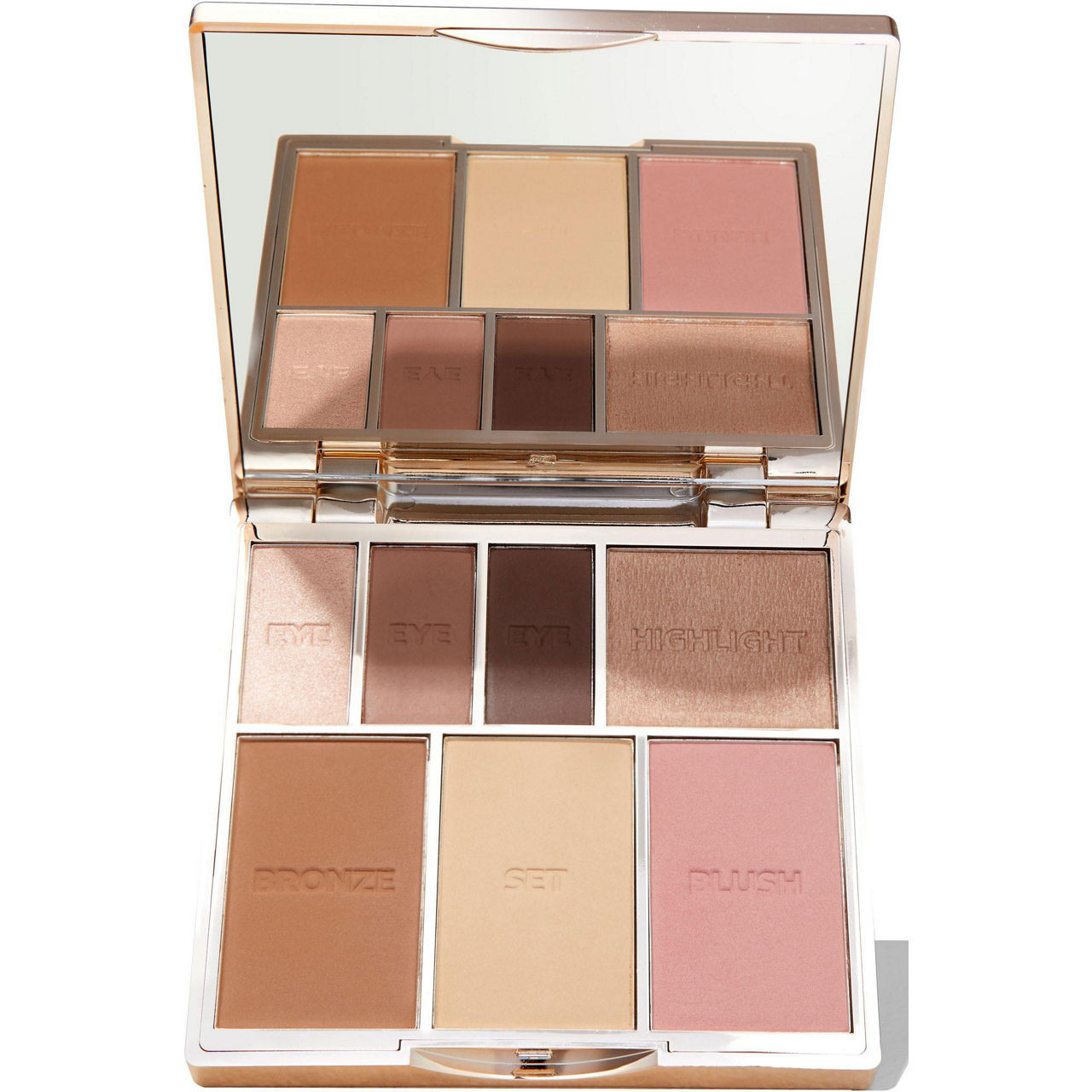 SCULPTED BY AIMEE The Sustainable Edit Bare Basics Eye & Cheek Palette - Nude 01 | Brown Thomas (IE)