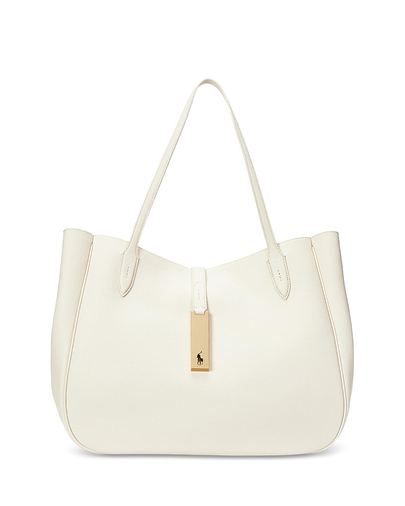 Polo Ralph Lauren Polo Id Leather Large Tote | Bloomingdale's (US)