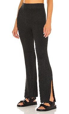Le Ore Lodi Ribbed Knit Pant in Dark Shadow from Revolve.com | Revolve Clothing (Global)