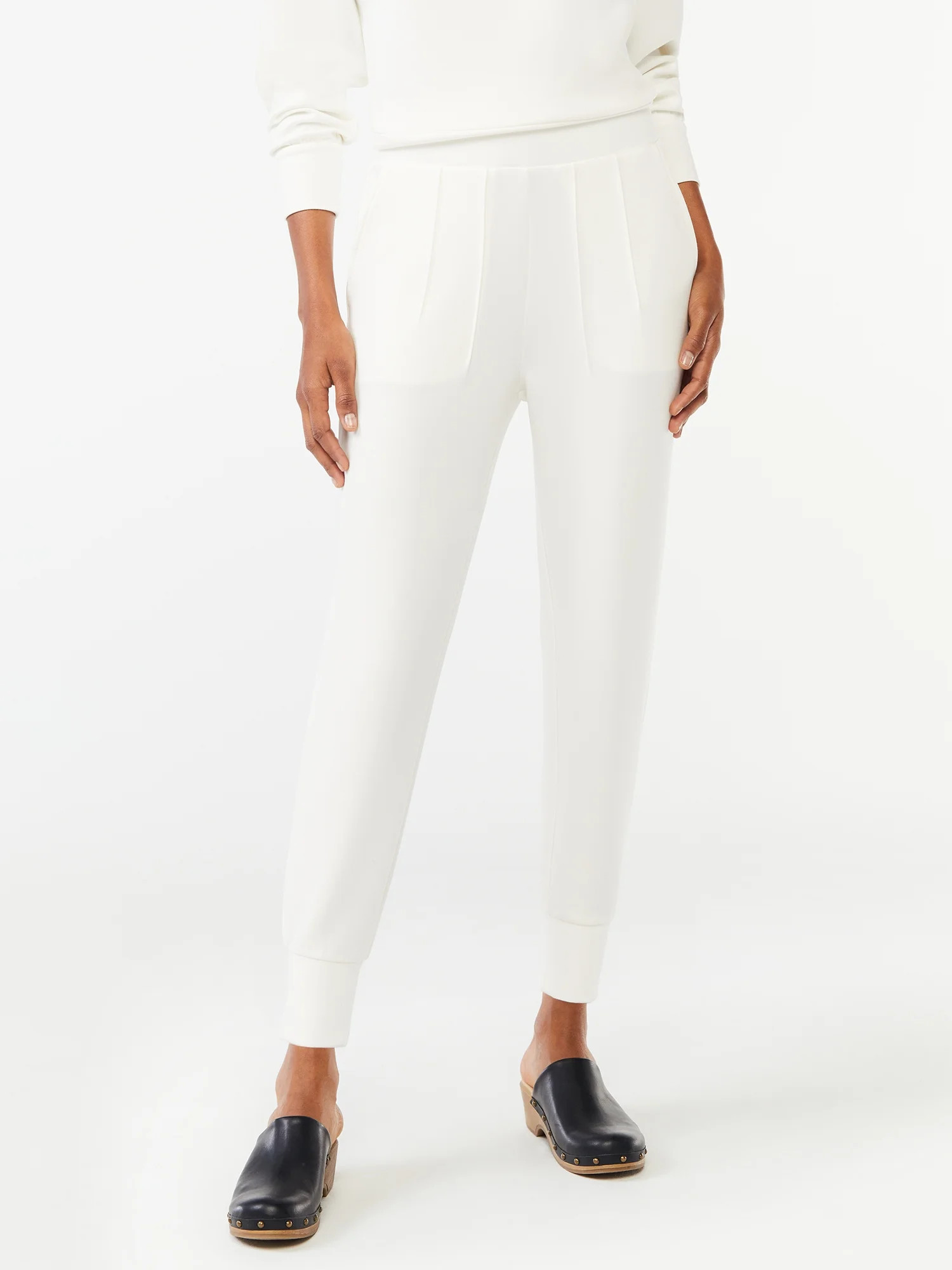 Scoop Women's Scuba Knit Jogger Pants - Walmart.com | Walmart (US)