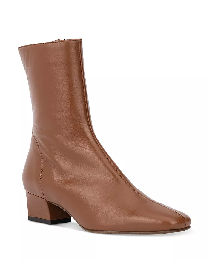Women's Selini Square Toe Leather Boots | Bloomingdale's (US)