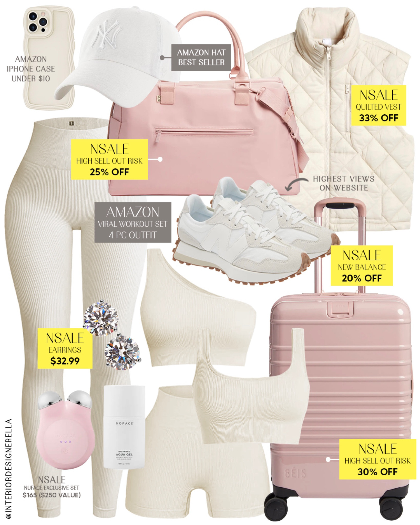 Over 25% off Nsale Beis luggage + Amazon 4pc viral workout set! ✨Click on the “Shop NSALE Favorites” collections on my LTK to shop!🤗 Have an amazing day!! Xo!!

#LTKxNSale #LTKFindsUnder100 #LTKSaleAlert
