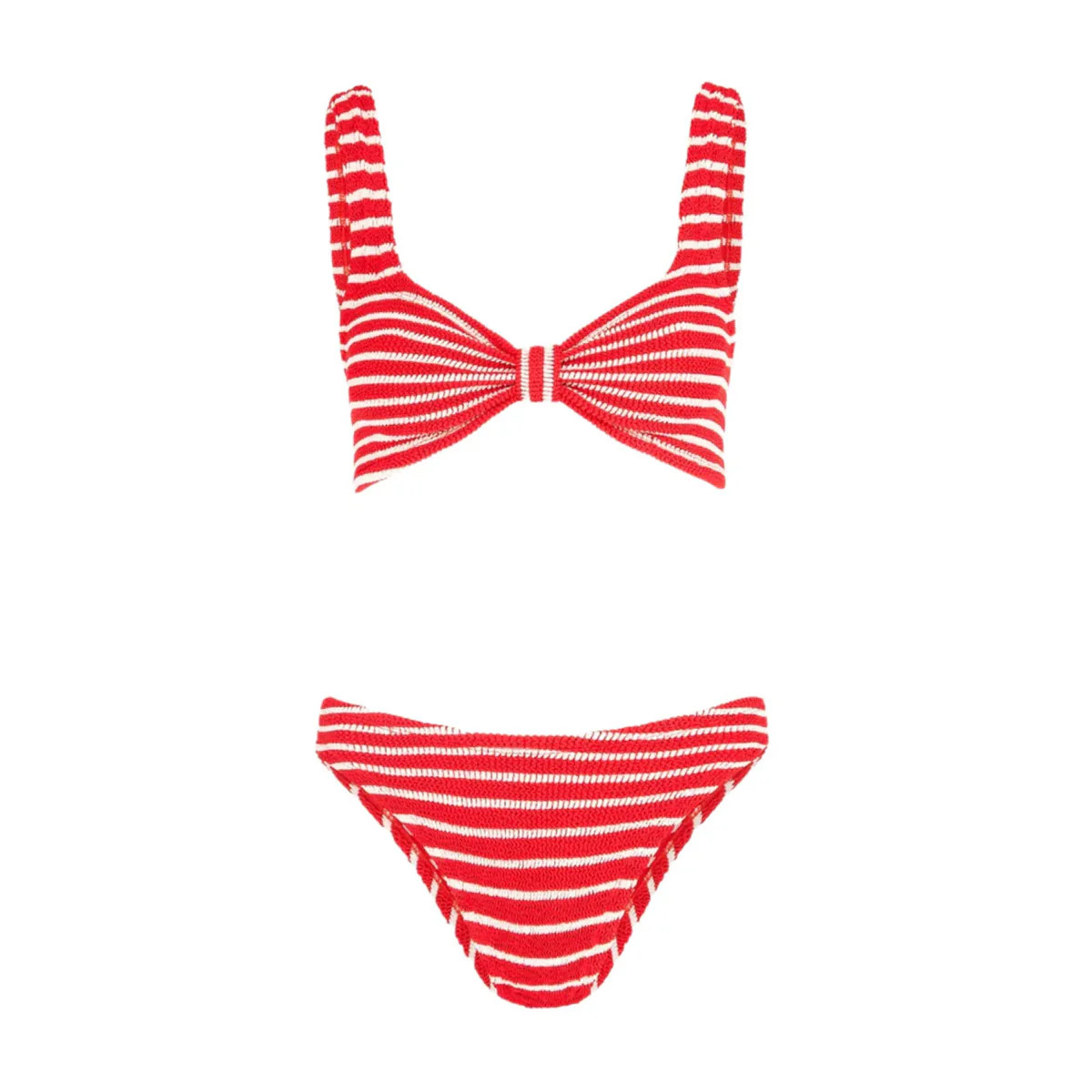 Bonnie Bikini in Red/White Stripe | Over The Moon