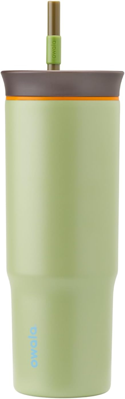Owala Stainless Steel Triple Layer Insulated Travel Tumbler with Spill Resistant Lid and Straw, B... | Amazon (CA)