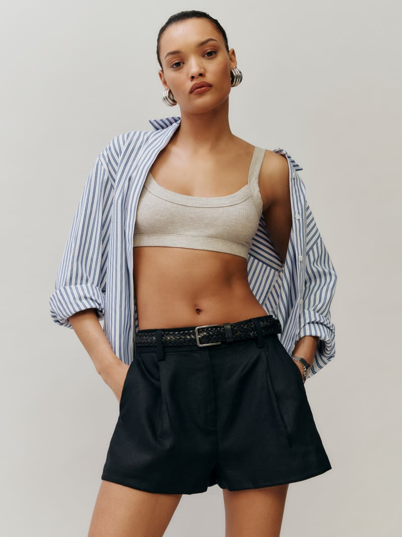 Andy Oversized Shirt | Reformation (Global)