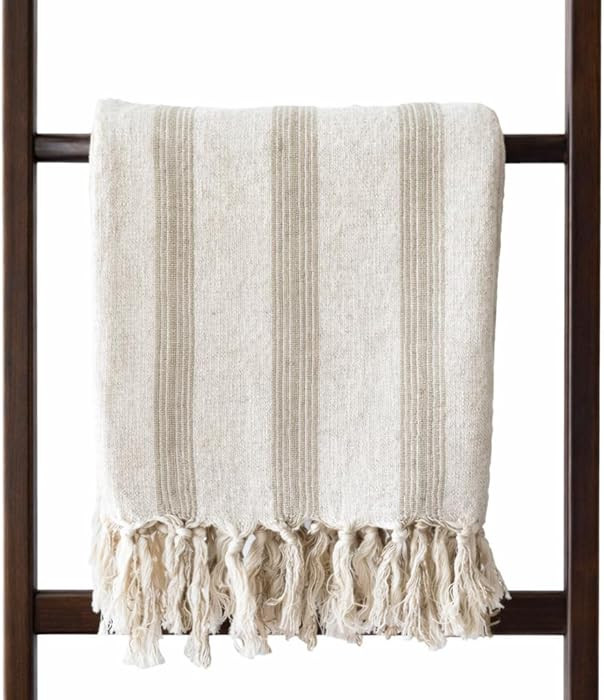 Linen Tea Towel, Lightweight Kitchen Towel, Cotton Linen Turkish Towel, Cream Beige Hair Towel, H... | Amazon (US)