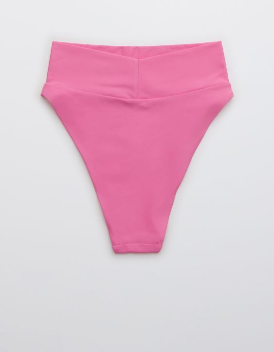 Aerie High Cut Cheeky Bikini Bottom | American Eagle Outfitters (US & CA)