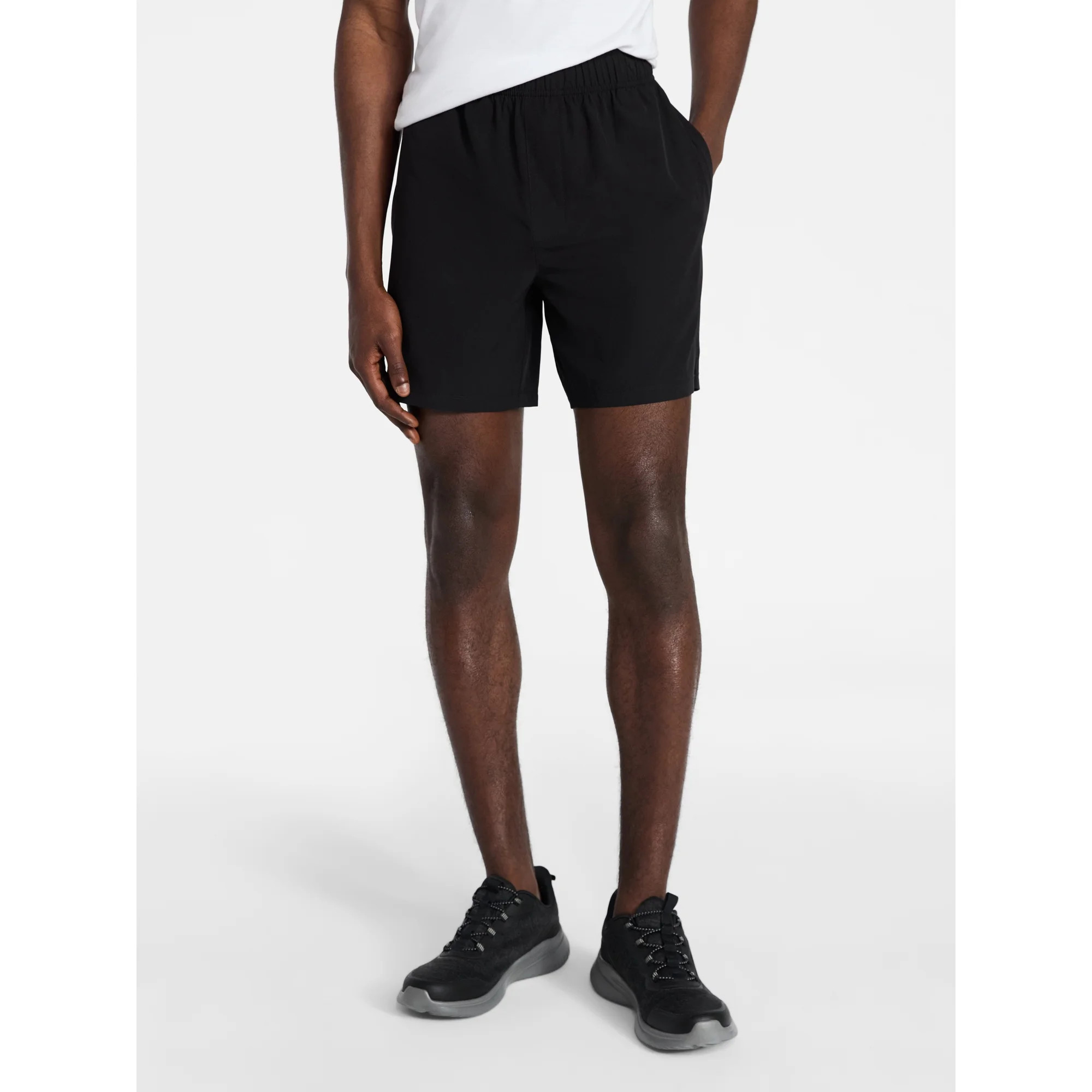 Athletic Works Men’s and Big Men’s Woven Running Shorts, 6" and 8" Inseams, Sizes XS-5XL | Walmart (US)
