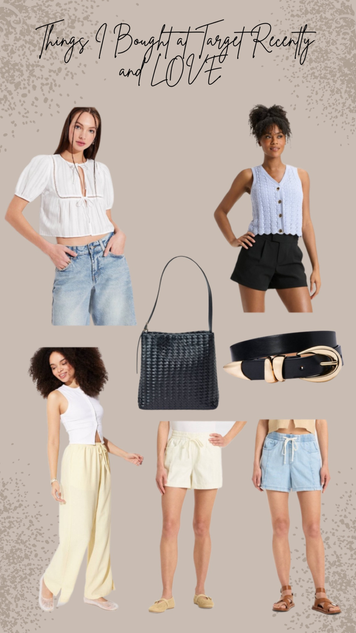 Things I’ve bought recently at Target and loved! So many good 🎯 finds lately! Everything but the bag and belt are currently on sale! 

#LTKSeasonal #LTKSaleAlert #LTKStyleTip