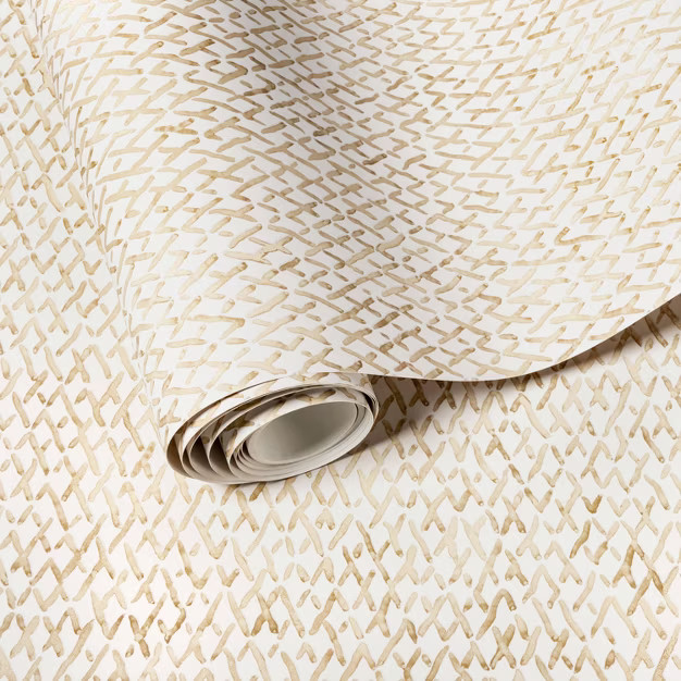 Metallic Crosshatch Wallpaper - Threshold™ | Target
