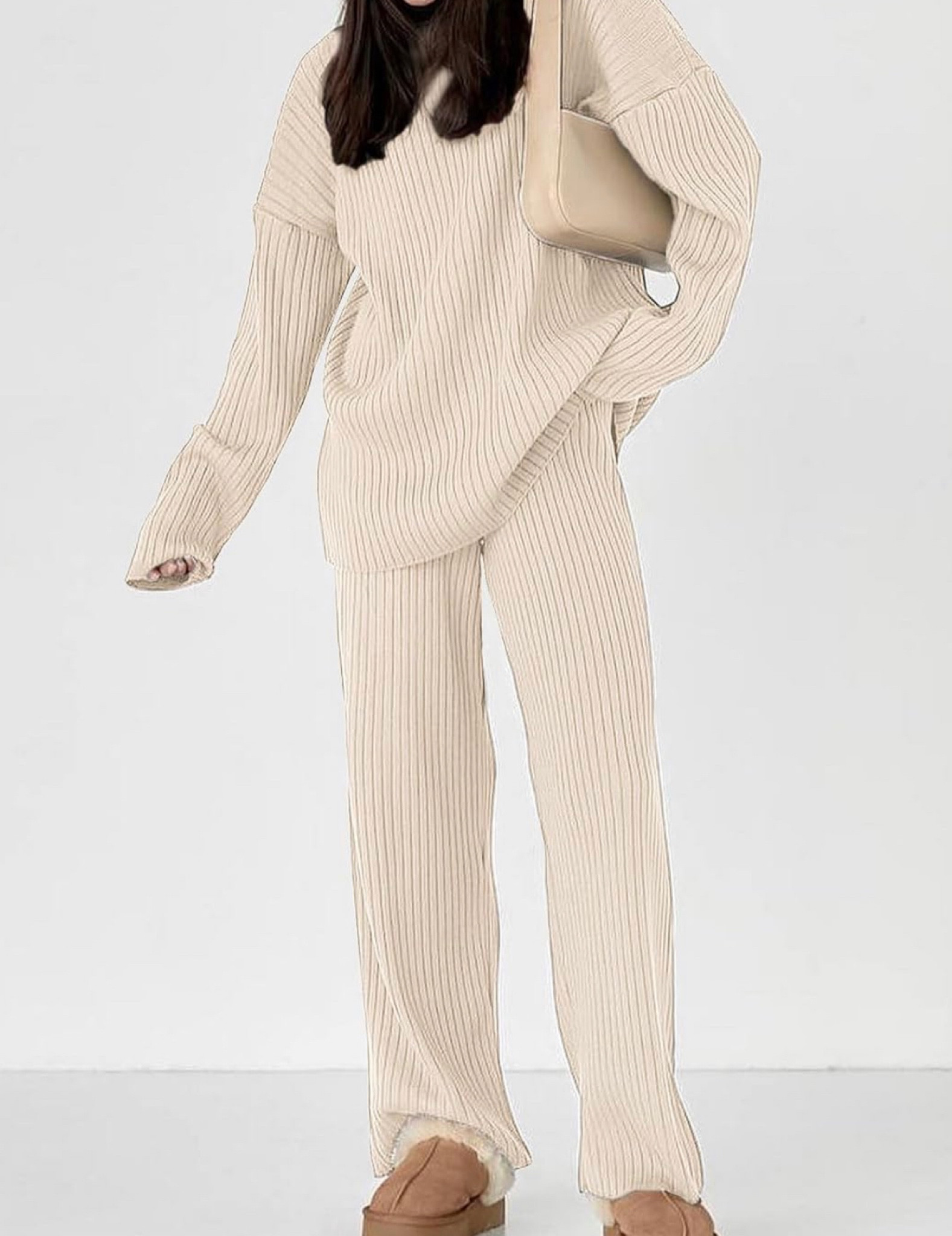 Effortlessly chic: Embrace comfort and style with this cozy turtleneck sweater lounge set. The comfort, appearance and quality of this coordinated outfit is perfection.  The material is thick and soft, making it very comfortable and luxurious. Endless options for styling, and the colors is nice. Great for layering in cooler weather! ❄️

 #CasualElegance #ComfortInStyle

Women's 2 piece outfits
Turtleneck sweater set
Lounge wear for women
Cozy fashion
Casual chic ensemble
Comfortable fashion
Trendy loungewear
Stylish knitwear
Winter fashion essentials
Knit lounge set

#WomensFashion #TurtleneckStyle #LoungeWear #CozyFashion #CasualChic #ComfortableStyle #TrendyLoungewear #StylishKnitwear #WinterFashion #KnitLoungeSet #turtleneckset #turtleneck #streetstyle #runningerrands

#LTKSeasonal #LTKGiftGuide #LTKfindsunder100