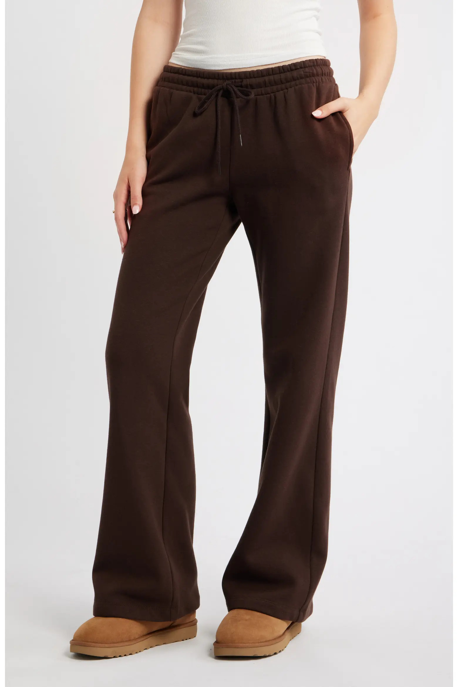 BP. Baggy Flare Leg Sweatpants (Women) | Nordstrom | Nordstrom