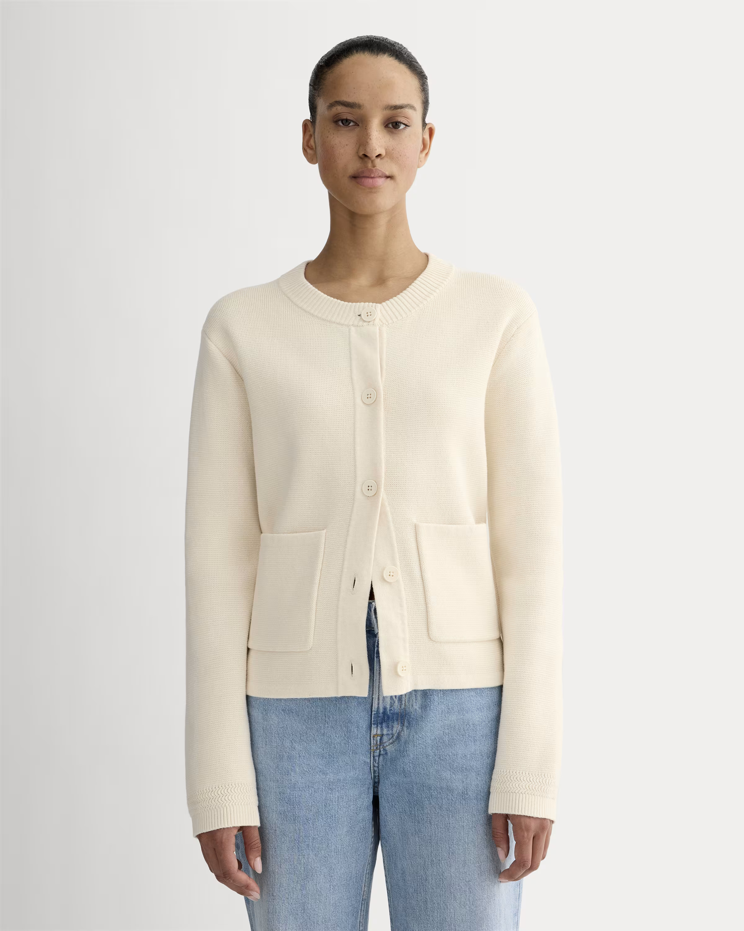 The Crew Cardigan in Everyday Cotton | Everlane