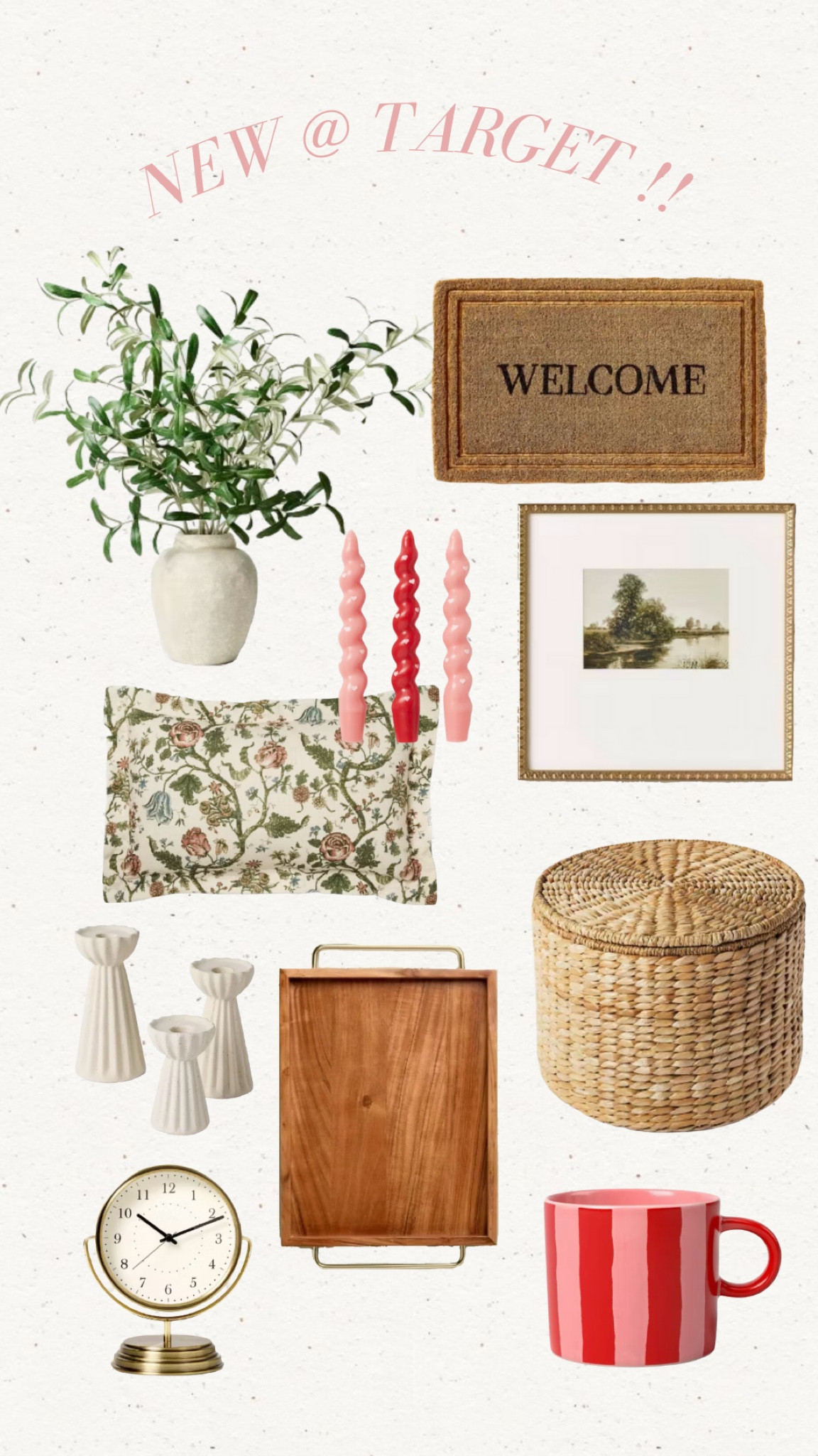 new home finds from Target! feels so fresh and springy 🤍

#LTKHome