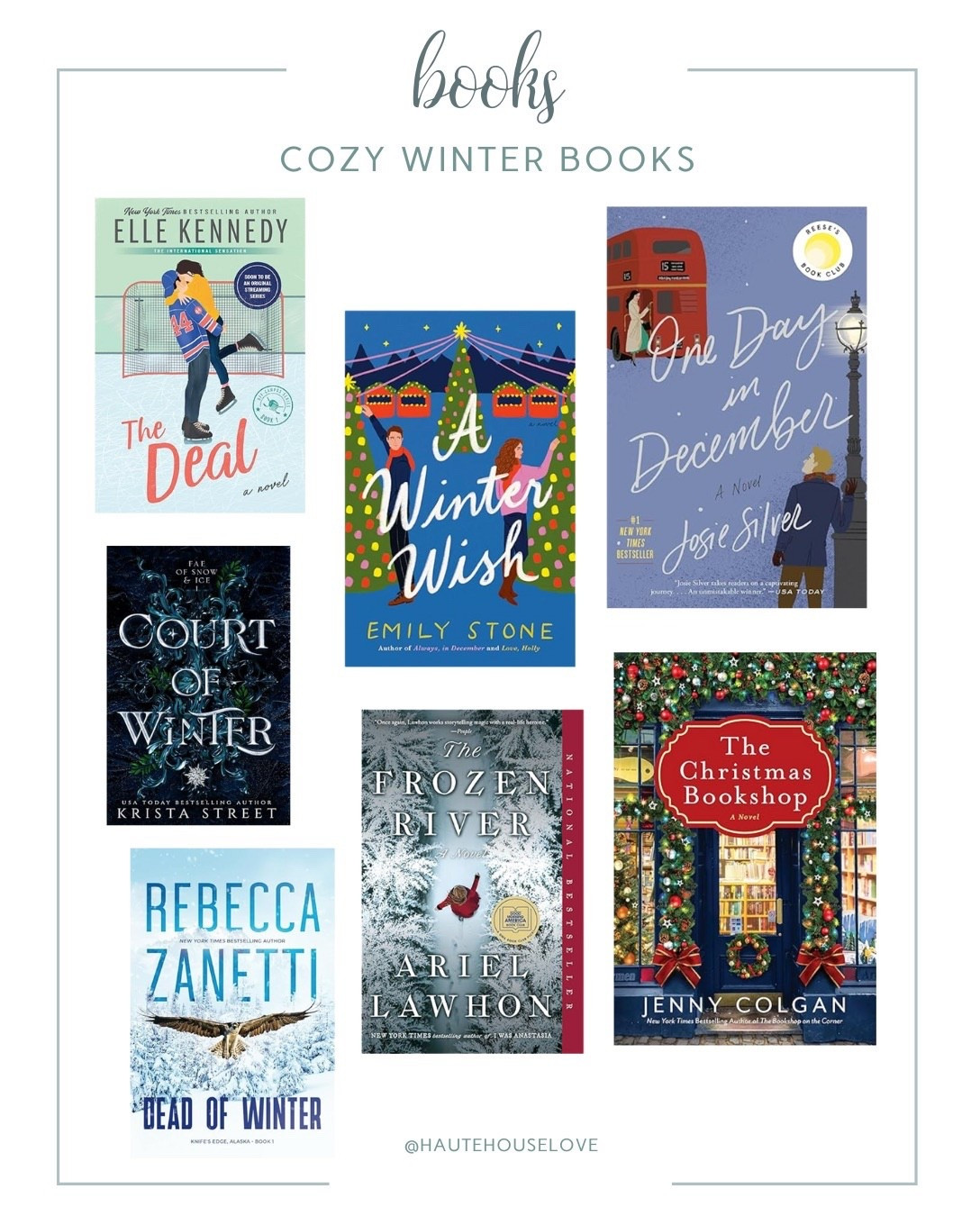 Cozy Winter Books 

#LTKHoliday #LTKstorytime #LTKmomlife