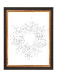 Olive Wreath Sketch | House of Jade Home