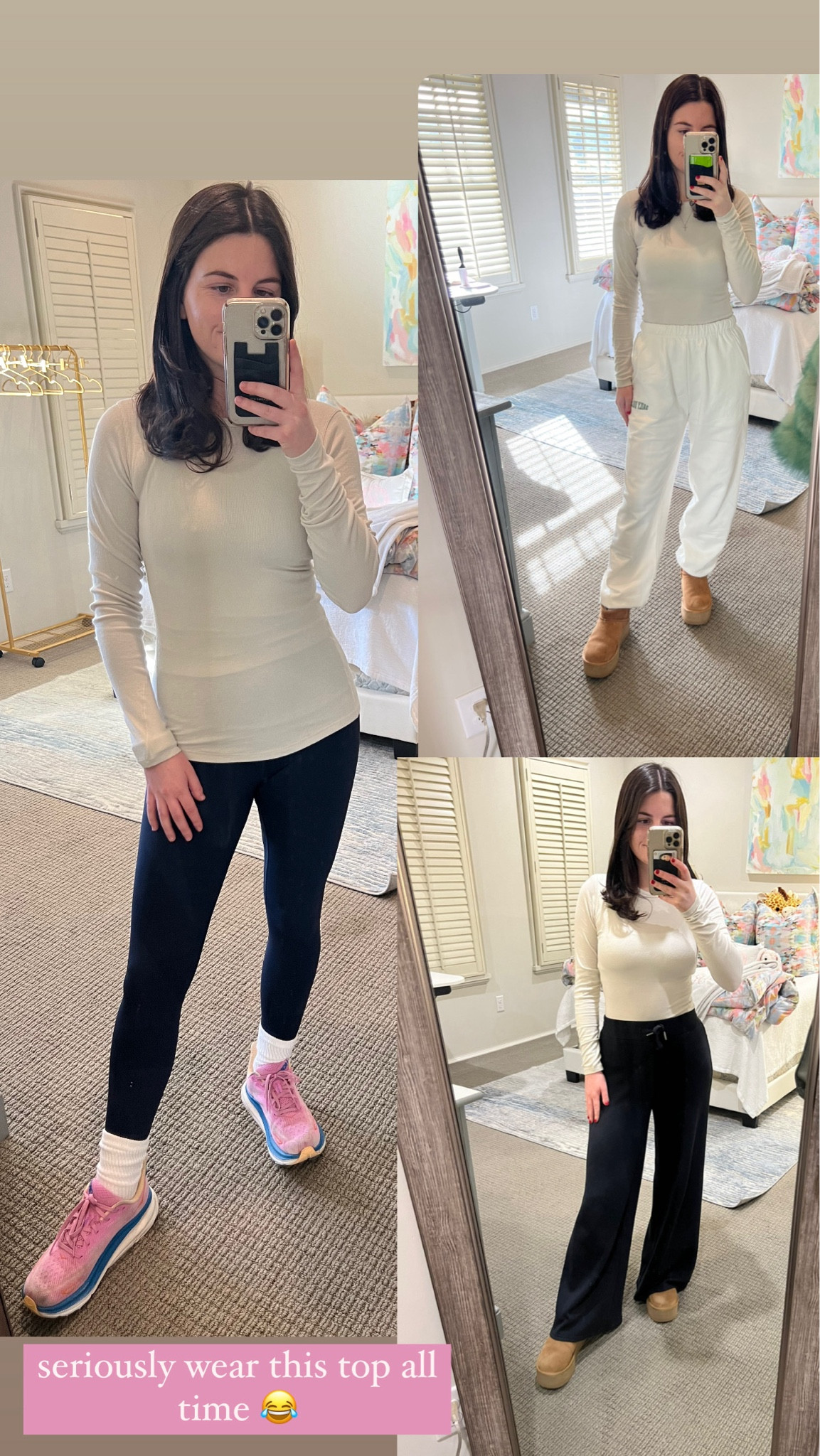 seriously where this top 24/7!!


#LTKGiftGuide #LTKfitness #LTKfindsunder100