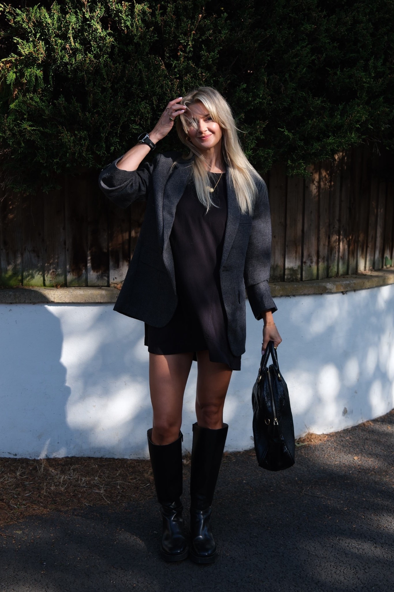 Making summer dresses work for autumn with an over sized blazer and boots. Boots are last year All saints but I’ve linked similar 

#LTKdatenight #LTKuk #LTKautumn