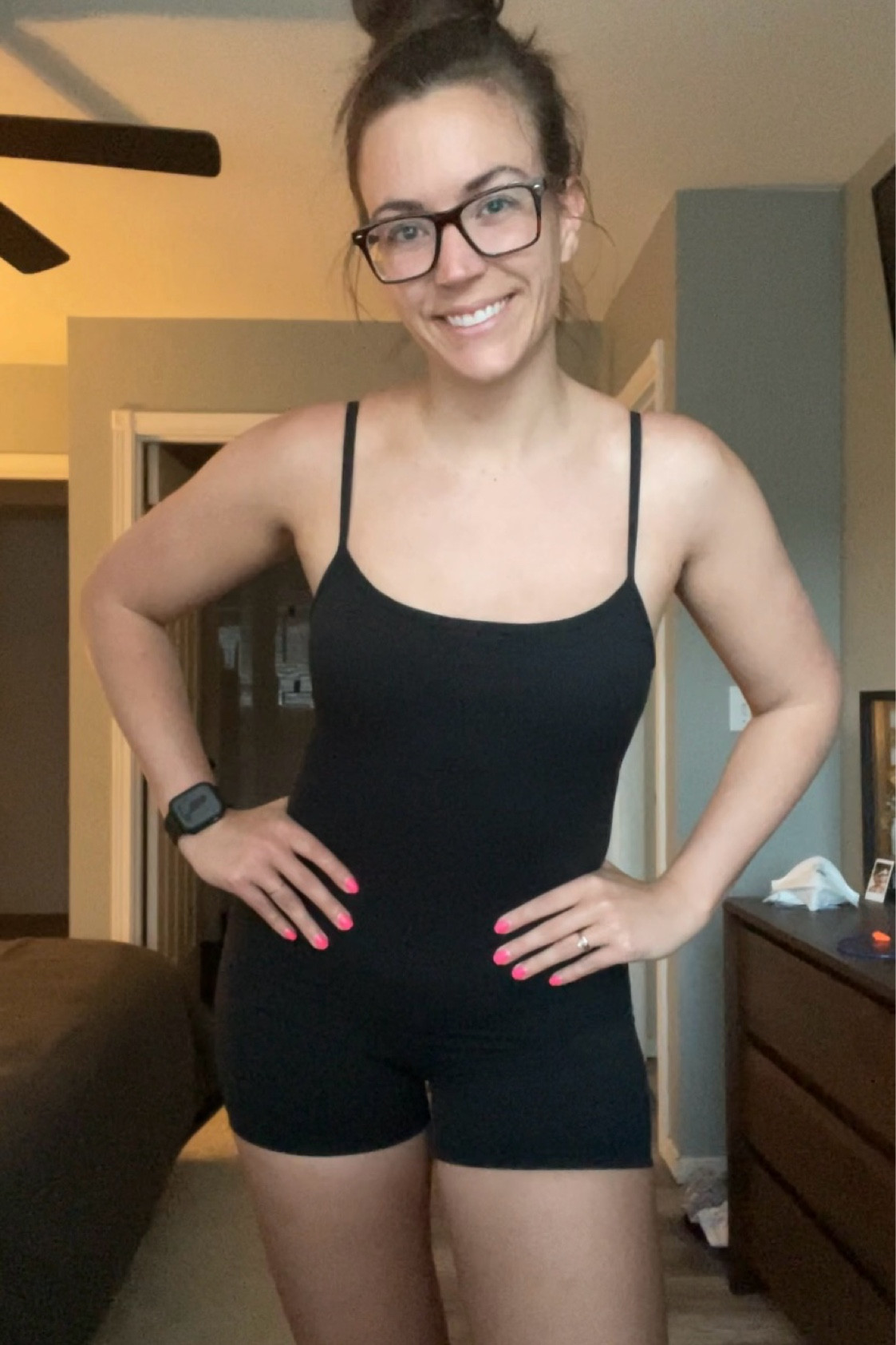 Such a cozy onesie!!! 🖤  

#LTKfitness #LTKfindsunder50