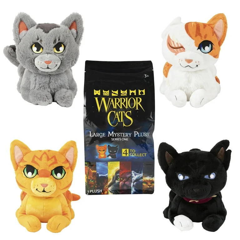 Warrior Cats 11" Mystery Plush, Series 1, Ages 3+ | Walmart (US)