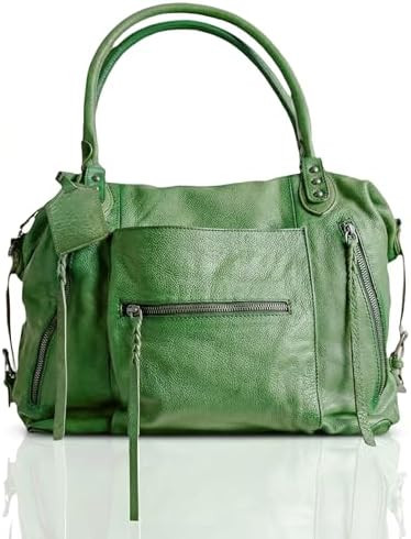 Women's Large Tote Bag City Tote Bag Purse with Zipper Women Vegan Leather Hobo Handbags with Adj... | Amazon (US)