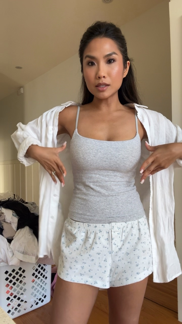 Love these bra free camis! Great to wear alone or to layer :) I have in multiple colors

TTS, wearing xs 

My oversized linen sbkrt is from j crew and sold out but I linked this exact oversized style in an oxford material and a more fitted classic style in the same linen material. Both are on sale! I did XS in my oversized etienne fit.

#LTKPetite #LTKootd