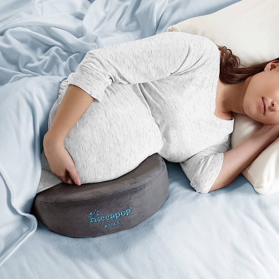 hiccapop Pregnancy Pillow Wedge for Belly Support | Maternity Wedge Pillow for Pregnancy | Belly ... | Amazon (US)