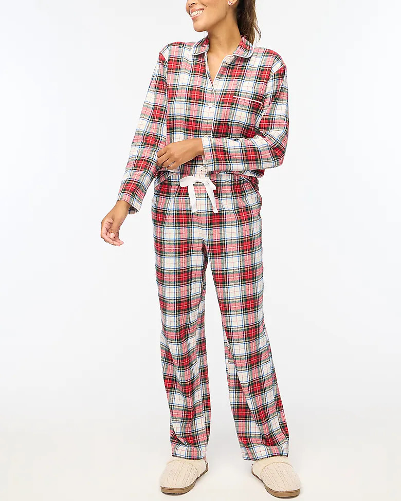 Flannel pajama set | J.Crew Factory