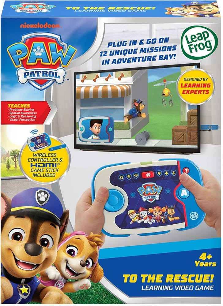 LeapFrog PAW Patrol: to The Rescue! Learning Video Game | Amazon (US)
