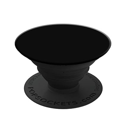 PopSockets: Collapsible Grip & Stand for Phones and Tablets - Black | Amazon (US)