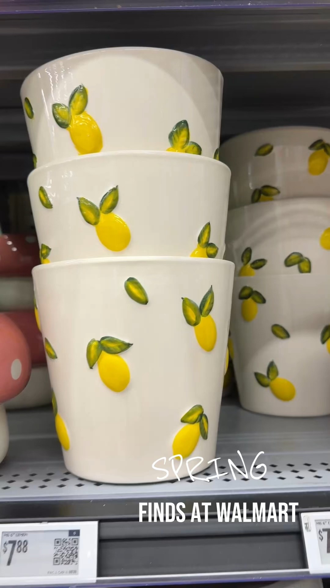 Spring decor finds ar Walmart 