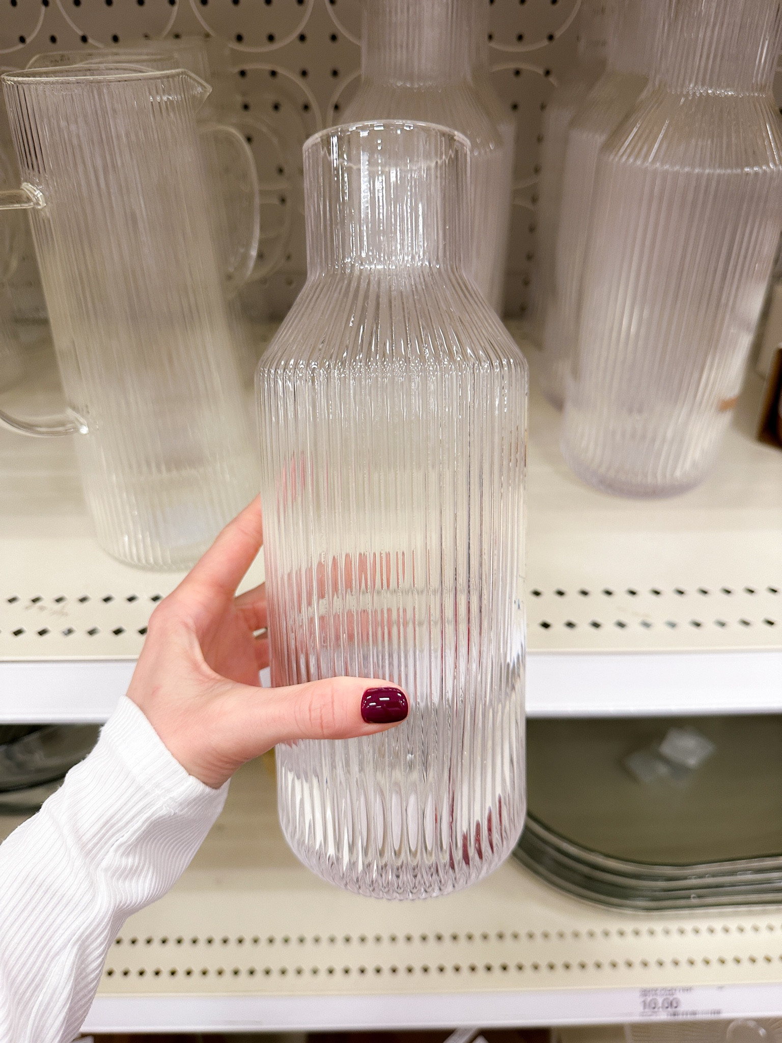 Small Clear Glass Pitcher : Target