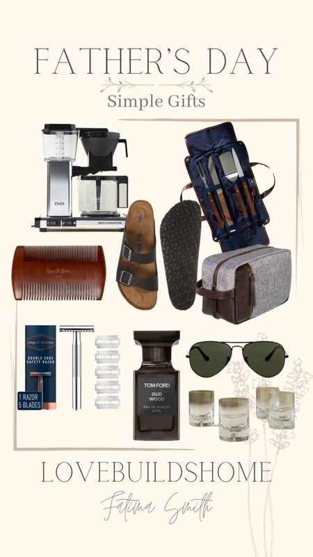 Some people don’t like extravagant gifts, or some can’t do them financially. Here are some simple but sweet Father’s Day gift ideas!

|Father’s Day|Anthropologie|Target|Nordstrom|gift guide|gifts for men|gifts|

#LTKmens #LTKSeasonal #LTKGiftGuide