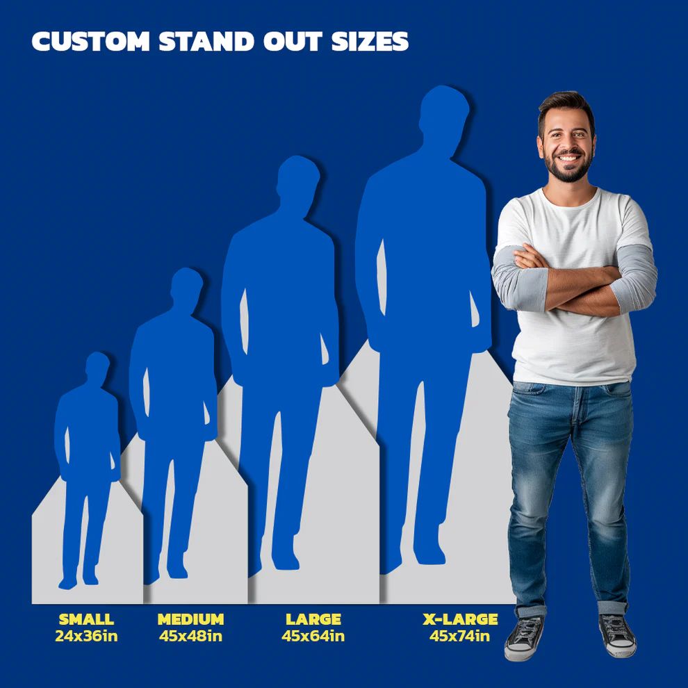 Custom Stand Out Foam Cutout | Fathead Official Site | Fathead