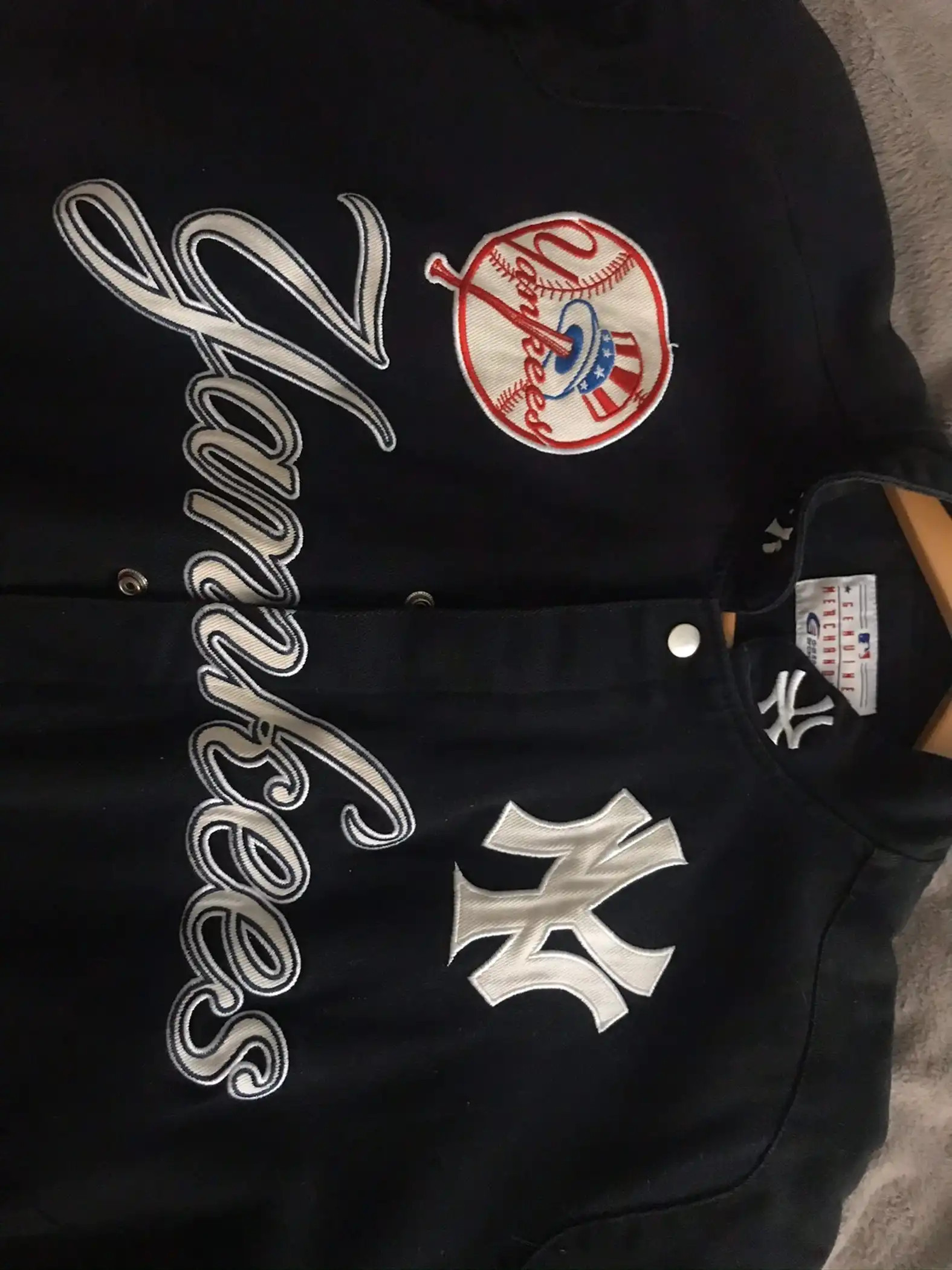 Vintage Yankee Varsity Jacket | Grailed | Grailed
