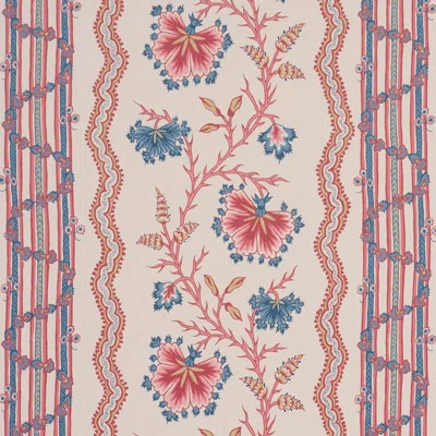Parvati Floral Stripe Wallpaper | Wayfair North America