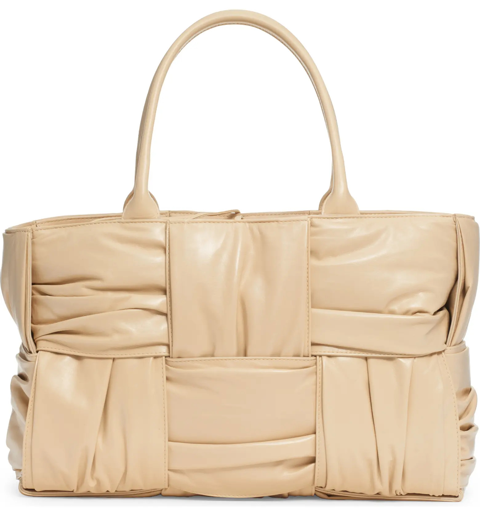 Arco Intrecciato Leather Tote | Nordstrom