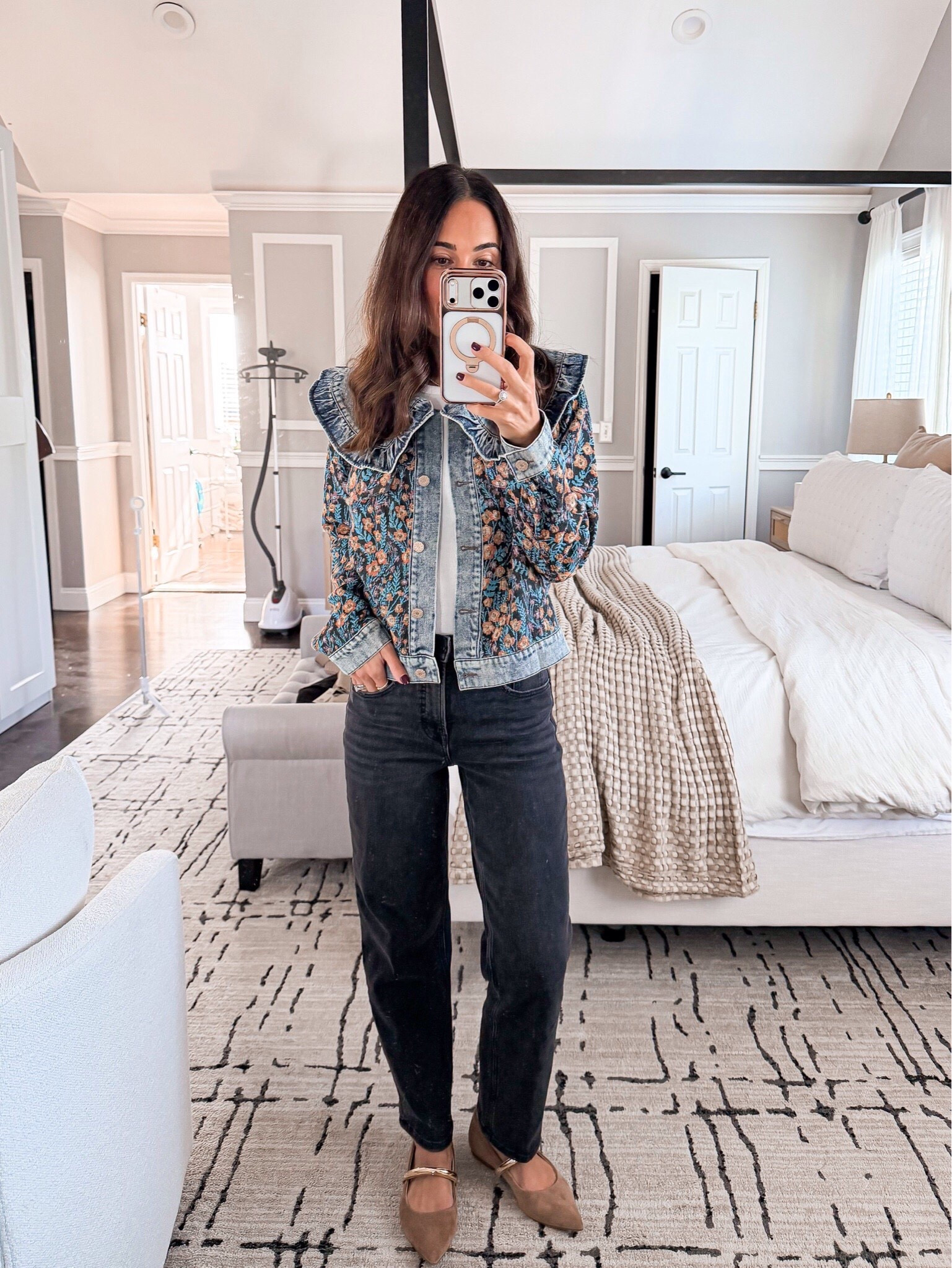 Amazon denim jacket that’s so cute and unique! Wearing the black and size small 

Follow my LTK @mrscasual on the @shop.LTK app to view this post and get my exclusive app-only content!