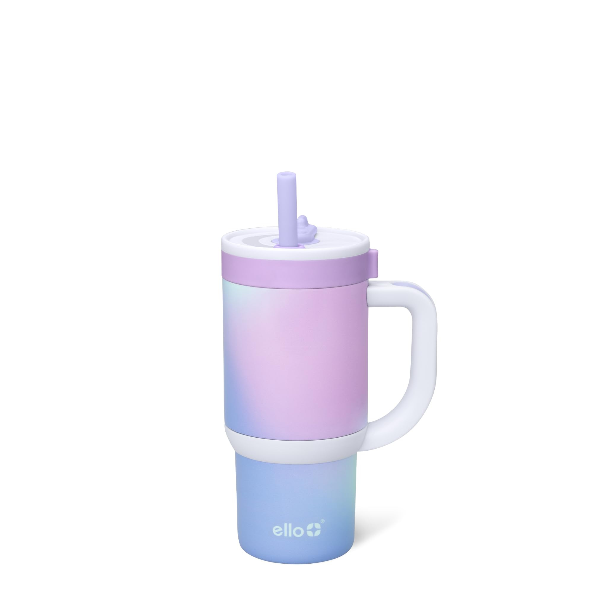 Ello Oasis 14oz Stainless Steel Toddler Tumbler with Handle & Retracting Straw, 100% Leakproof, D... | Amazon (US)