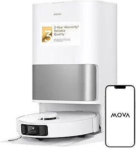 Mova P10 Pro Ultra Robot Vacuum and Mop 13,000Pa Suction, 140°F Hot Water Auto Mop Washing & Dry... | Amazon (US)