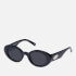 Le Specs Nouveau Trash Acetate Oval-Frame Sunglasses | Mybag.com (Global) 