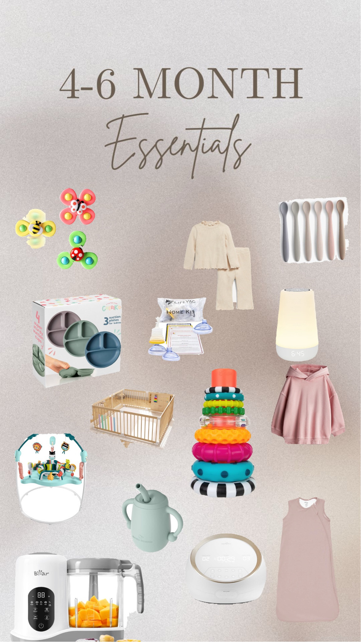 4-6 month essentials!

#LTKKids #LTKBaby #LTKFamily