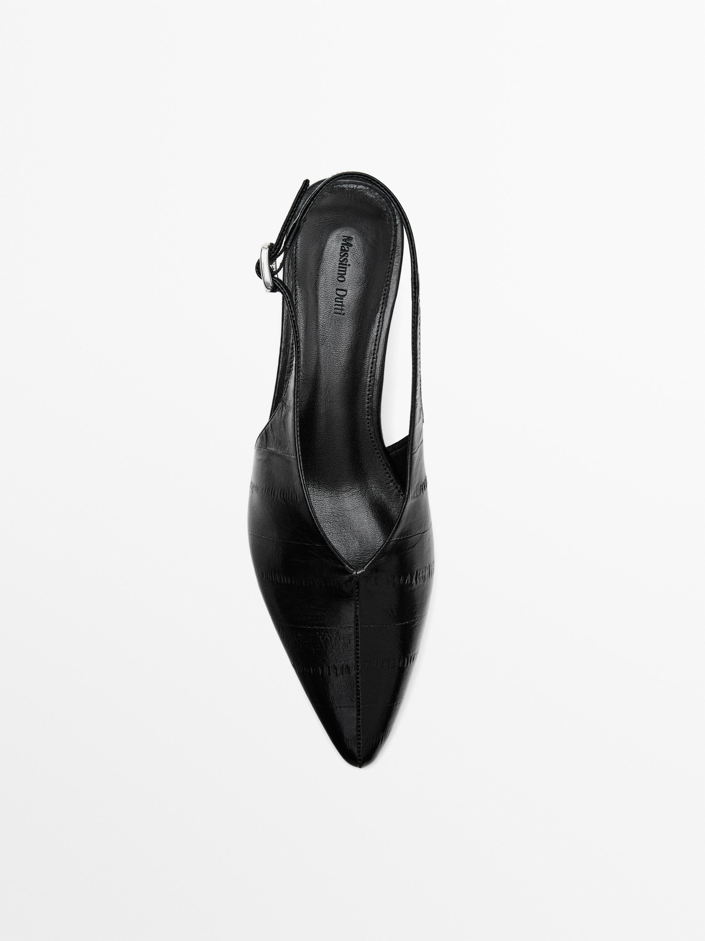 High-heel slingback shoes
    
 $200.00 | Massimo Dutti US