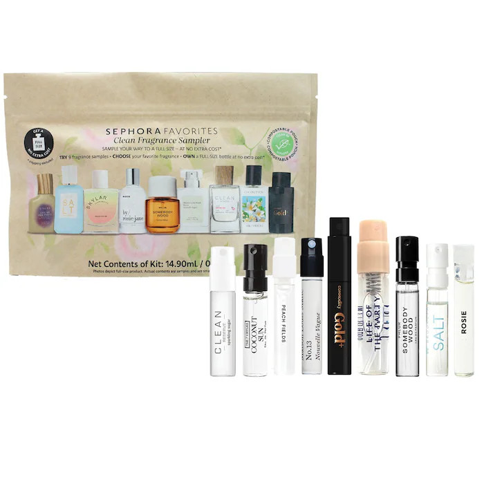 Clean Perfume Sampler Set - Sephora Favorites | Sephora | Sephora (US)