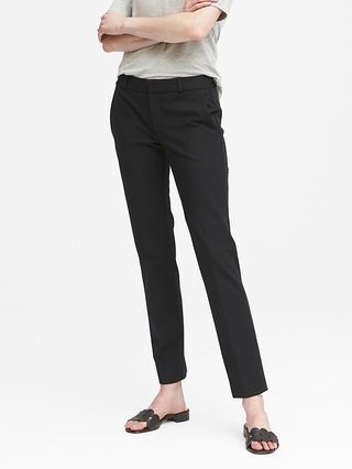 Ryan Slim Straight-Fit Washable Bi-Stretch Pant | Banana Republic (US)