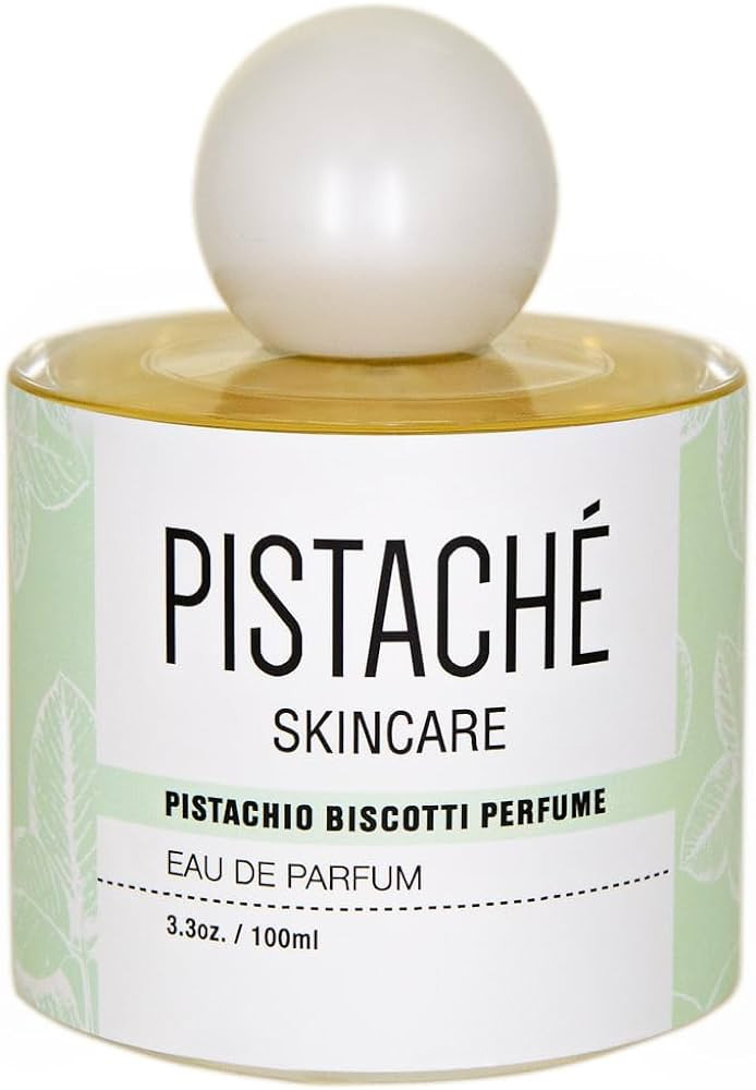 Pistach\u00e9 Skincare Pistachio Biscotti Perfume Eau de Parfum + Nutty + Lightly Sweet + Boyfrie... | Amazon (US)