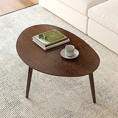 Small Oval Coffee Table, Small Mid Century Modern Coffee ... | Wayfair North America