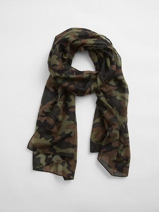 Print Oblong Scarf | Gap Factory