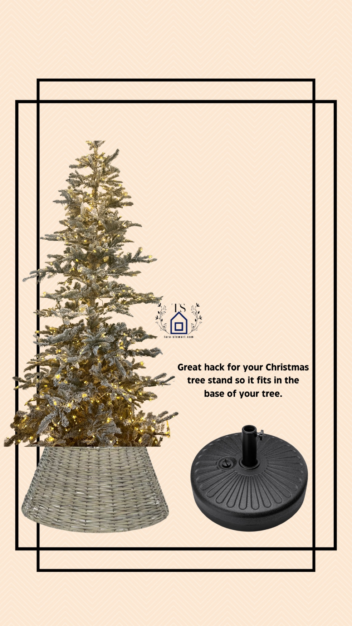 A great hack so your Christmas tree collar fits your tree base better! 

#LTKHoliday #LTKSeasonal #LTKHome