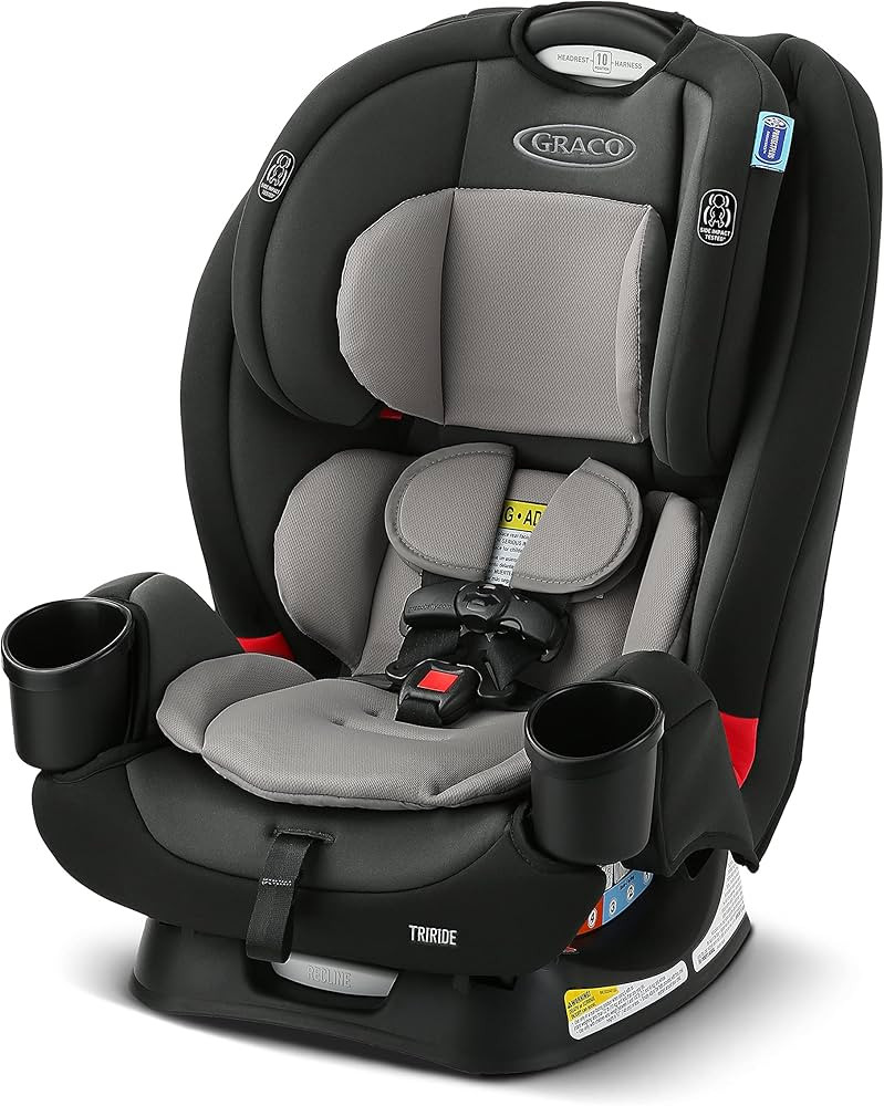 Graco TriRide 3-in-1 Convertible Car Seat - Highback Booster, Forward & Rear Facing modes, Suitab... | Amazon (US)